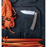 Kershaw Federalist Micarta Slip Joint 154cm Folding Knife USA 4320