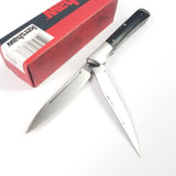 Kershaw Allegory Pocket Knife Slip Joint Black Micarta Folding 7Cr17MoV 4385