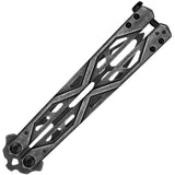 Kershaw Balanza Balisong Trainer BlackWash Stainless Butterfly Knife 4950TR