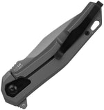 Kershaw Helitack Framelock A/O Gray Stainless Steel Folding 8Cr13MoV Knife 5570