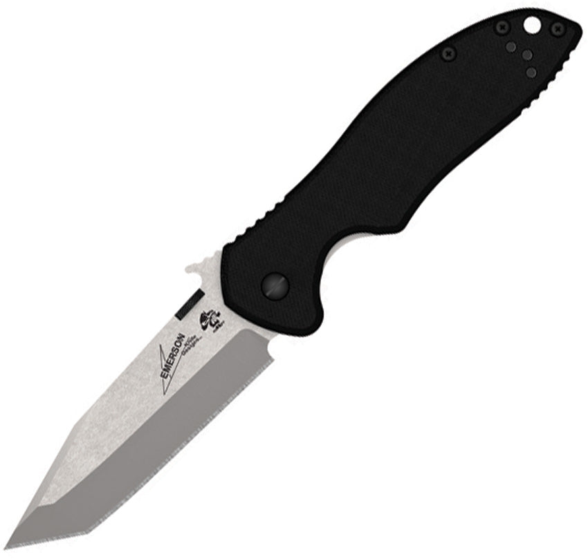 Kershaw Emerson CQC-7K Tanto Knife Folding Pocket Wave Feat Black