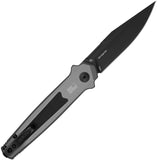 Kershaw Automatic Launch 17 Knife Button Lock Gray Aluminum & Black G10 S35VN Blade 7951