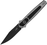 Kershaw Automatic Launch 17 Knife Button Lock Gray Aluminum & Black G10 S35VN Blade 7951