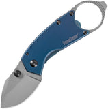 Kershaw Antic Blue Folding pocket Knife bottle opener 8710