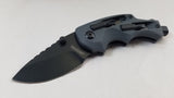 Kershaw Black Drop Pt Blade Shuffle DIY Linerlock Screwdriver Folding Knife 8720