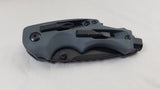 Kershaw Black Drop Pt Blade Shuffle DIY Linerlock Screwdriver Folding Knife 8720