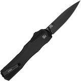 Kershaw Automatic Livewire Knife OTF Blackout Aluminum CPM-MagnaCut Blade 9000BLK