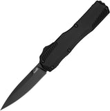 Kershaw Automatic Livewire Knife OTF Blackout Aluminum CPM-MagnaCut Blade 9000BLK