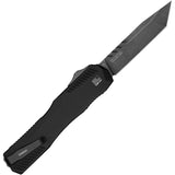 Kershaw Automatic Livewire Knife OTF Black Aluminum CPM-MagnaCut Tanto Blade 9000T