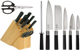 Kershaw Wasabi 8 pc Kitchen Knife Set b0800