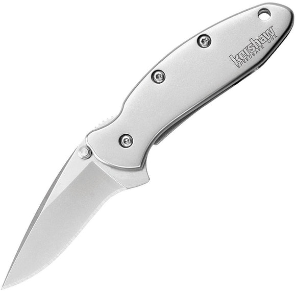 Kershaw Chive Framelock A/O Factory Second Gray Folding Pocket Knife X1600B