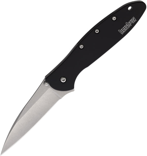 Kershaw Leek Linerlock A/O Factory Second Black Folding Pocket Knife X1660SWBLKB