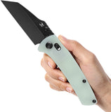 Kansept Knives Main Street Crossbar Lock Jade G10 Folding 154CM Knife T1015V7