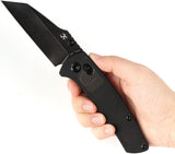 Kansept Knives Main Street Crossbar Lock Brown Acrylic Folding 154CM Knife T1015V8
