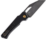 Kansept Knives Egress Linerlock Black G10 Folding 14C28N Pocket Knife T1033A1