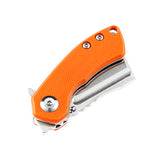 Kansept Knives Mini Korvid Orange G10 Handle G10 + 154cm Cleaver blade Folding Knife 3030a6