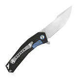 Kubey Carbon Fiber Handle Framelock Folding S35Vn Pocket Knife 213 - Kubey Sale