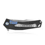 Kubey Carbon Fiber Handle Framelock Folding S35Vn Pocket Knife 213 - Kubey Sale