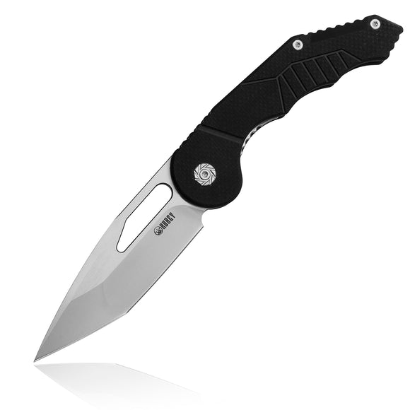 Kubey Black G10 Linerlock Folding N690 Pocket Knife 217a