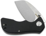 Kubey Karaji Linerlock Black G10 Folding D2 Steel Sheepfoot Pocket Knife 180A