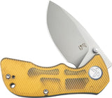 Kubey Karaji Linerlock Ultem Folding 14C28N Spear Point Pocket Knife 180H