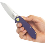 Kubey Vagrant Linerlock Purple G10 Folding Bohler M390 Pocket Knife 291S