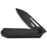 Kubey Royal Pocket Knife Linerlock Black G10 Folding D2 Steel Clip Pt Blade 321H