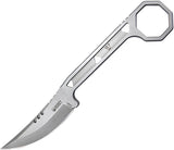 Kubey Hydra EDC Grey 14C28N Stainless Steel Fixed Blade Knife 362A