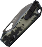 Kunwu Knives Pulsar XL Lock Camo G10 Folding Elmax Drop Pt Pocket Knife X705MO