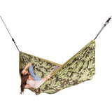 La Siesta Camo Ultra Light Parachute Silk Holds 395 lbs Double Travel Outdoor Hammock