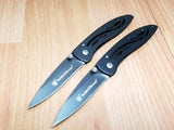 Smith & Wesson LOT OF 2 Little Pal Black Framelock Folding Pocket Knife