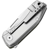 LionSTEEL Nano Framelock Green Micarta & Titanium Folding MagnaCut Knife NA01CVG