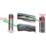 LionSTEEL ROK Framelock Orange Aluminum Folding Bohler M390 Pocket Knife ROKAOB