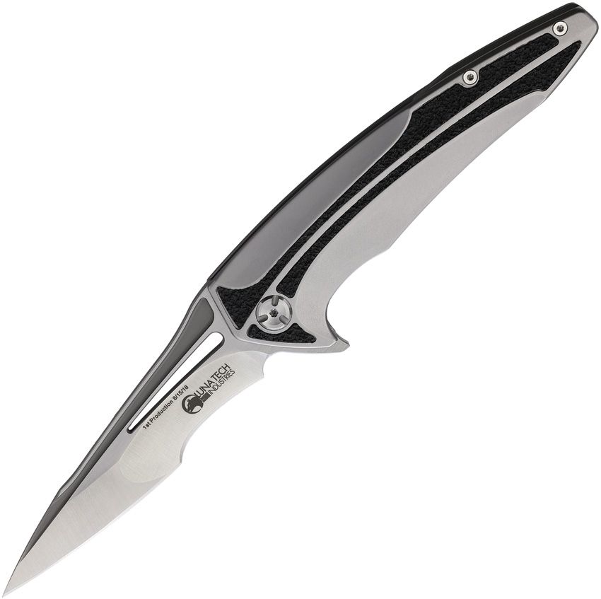 Luna Tech Jason Brous Framelock Sandvik Folding Knife 9700 - On