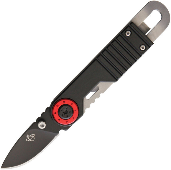 Mantis Churchkey 1 Black Red Folding Knife Pocket 4