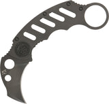 Mantis Midnight Karambit Black Folding Pocket Knife Tanto Blade MK