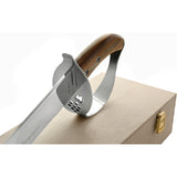 Maserin Sommelier Wood Handle Fixed Blade Sword Saber w/ Box 2000SC14