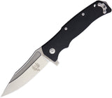 Maserin Reactor Famelock Black G10 Folding D2 Tool Steel Pocket Knife 681G10N