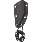 Fred Perrin Perrin-Janich 6.5" 440C Skeletonized Fixed Blade Neck Knife + Kydex maxkf1