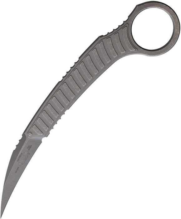 Microtech Feather Karambit Apocalyptic Fixed Blade Knife w/ Sheath 21510APS