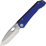 Medford 187 DP Framelock Blue Titanium Folding D2 Tool Steel Pocket Knife 002DTQ37A2