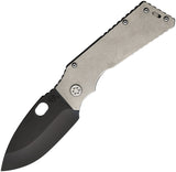 Medford TFF 1 Framelock Tumbled Titanium Folding S35VN Pocket Knife 014SPQ01TM