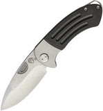 Medford Theseus Framelock D2 Steel Black PVD Titanium Handle & Bolster Folding Knife 040DT30PV