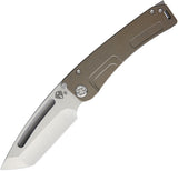 Medford Marauder H Framelock Bronze Titanium Folding S35VN Knife 045STT36A1