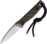 Medford Necromancer OD Green G10 S35VN Stainless Fixed Blade Knife 117STQ10KO