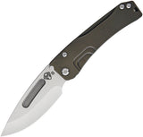 Medford Slim Midi Framelock Black Titanium Folding S35VN Pocket Knife 201STD30PV