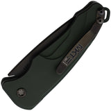 Medford Automatic Smooth Criminal Knife Button Lock Green Aluminum S45VN Blade A39SPQ40AG