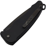 Medford Automatic Smooth Criminal Knife Button Lock Black Aluminum S45VN Blade A39SPQ42AB