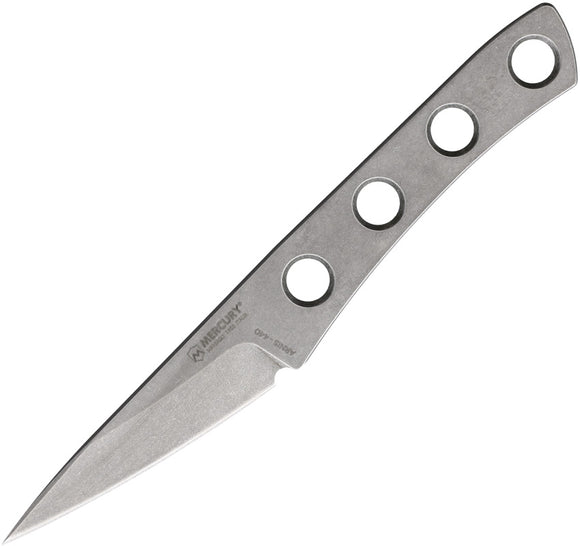 Mercury Arnis Gray 440 Stainless Spear Pt Fixed Blade Knife w/Sheath 9ARNISSPRFC