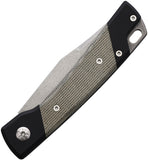 Mercury LUC Slip Joint Green Micarta & Aluminum Folding Elmax Knife 9LUCCVC